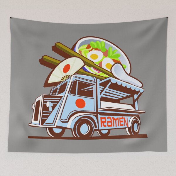 Item preview, Japanese Snack Shop. Ramen Truck designed and sold by antevasinart.