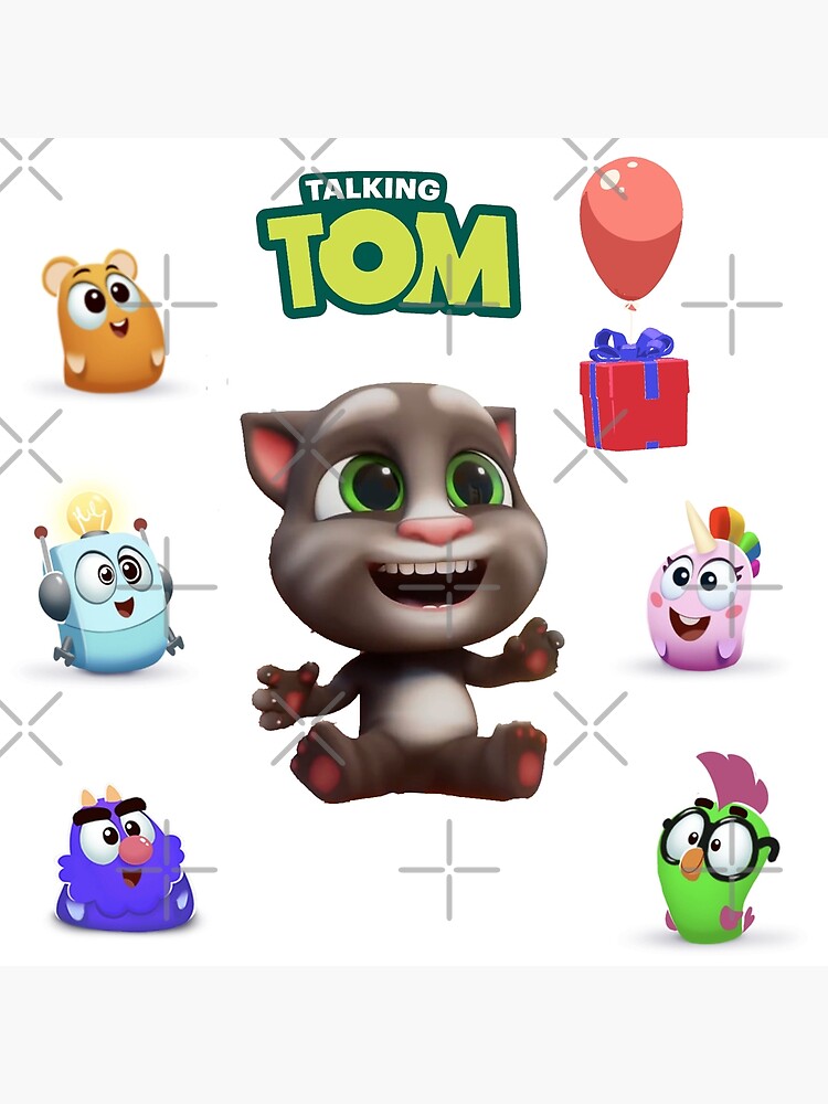 Talking ben from cartoon talking tom and friends  Poster for Sale