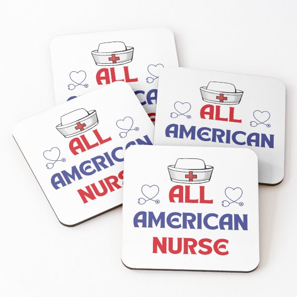 Item preview, american patriotic nurse designed and sold by MarBea.