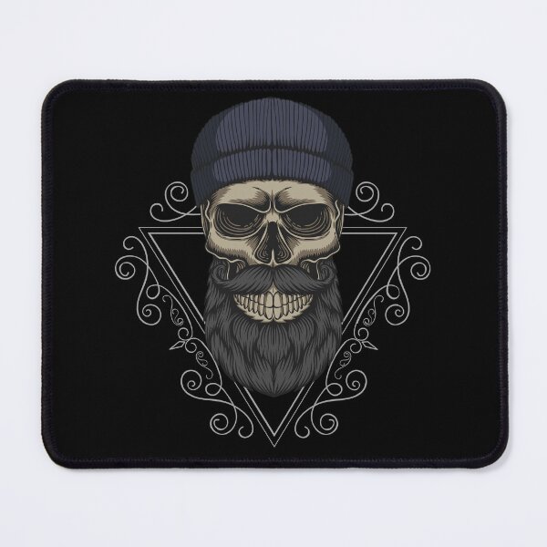 Item preview, Bearded skull designed and sold by Disturbed-Mind.