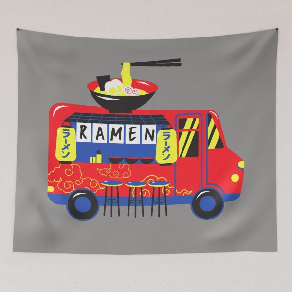 Item preview, Japanese Snack Shop. Ramen Truck designed and sold by antevasinart.