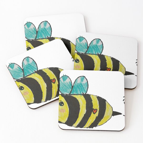 Item preview, Bee - Cute Cartoon Kid Drawing  designed and sold by LexiesDoodle.