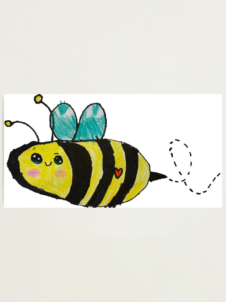 How to Draw a Cartoon Bee - Easy Drawing Tutorial For Kids