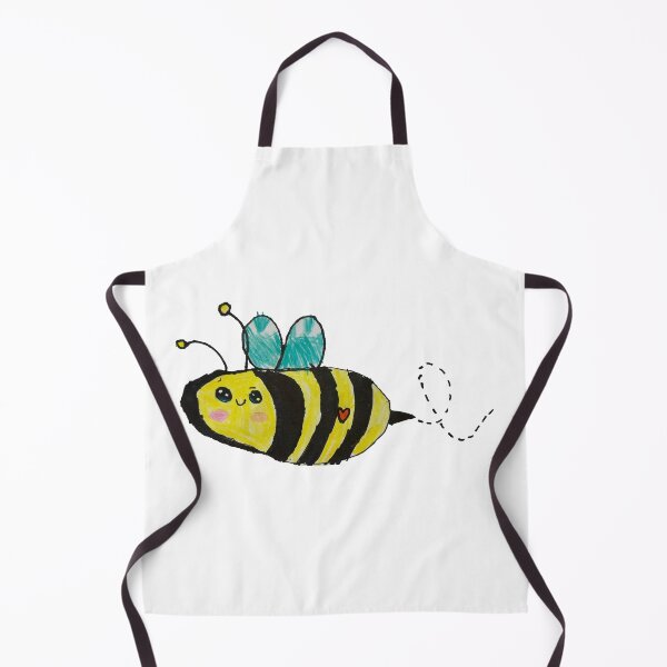 Item preview, Bee - Cute Cartoon Kid Drawing designed and sold by LexiesDoodle.