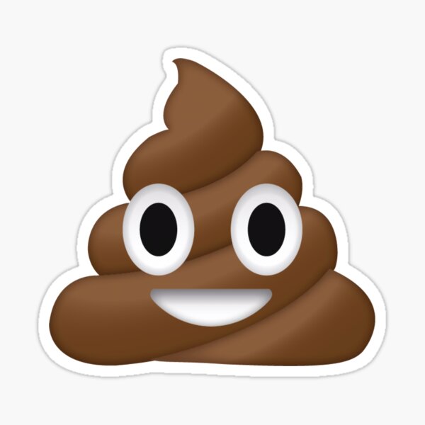 poop emoji Sticker