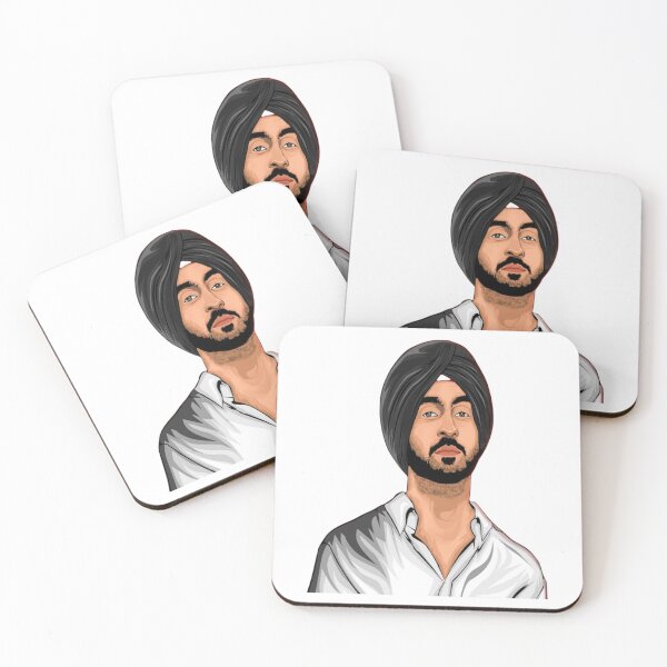 Item preview, diljit dosanjh in white designed and sold by ClothingMI.