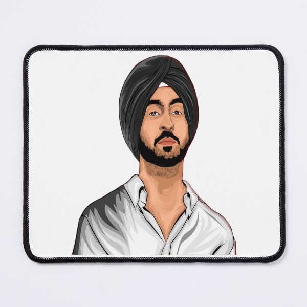 Item preview, diljit dosanjh in white designed and sold by ClothingMI.