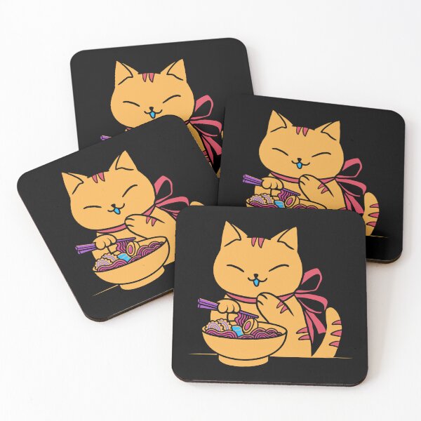 Item preview, Japanese Snack Shop. Ramen Lover Cat designed and sold by antevasinart.
