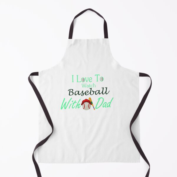 Item preview,  I Love To Watch Baseball With My Dad designed and sold by JustBeCoooool.