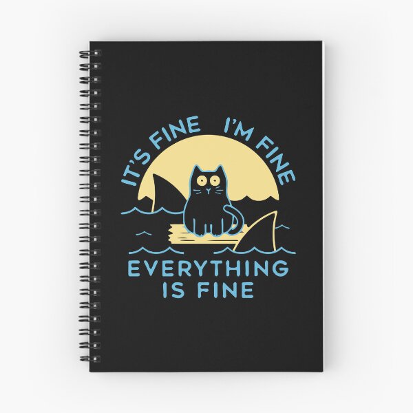 Item preview, it's fine i'm fine everything is fine designed and sold by wilddress.