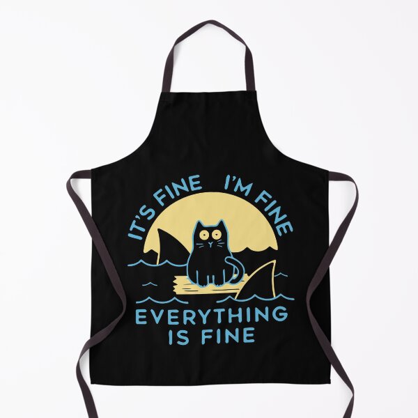 Item preview, it's fine i'm fine everything is fine designed and sold by wilddress.