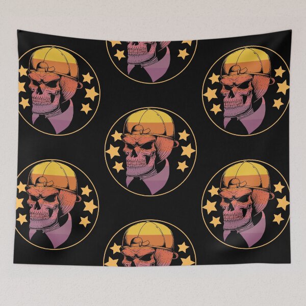 Item preview, Backwards hat skull and stars designed and sold by Disturbed-Mind.