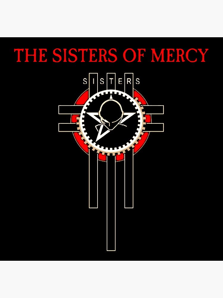 "the sister of mercy band rock metal logo" Poster for Sale by simsssml11 Redbubble