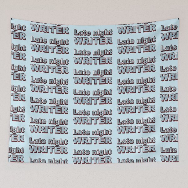 Item preview, Late night writer designed and sold by jazzydevil.