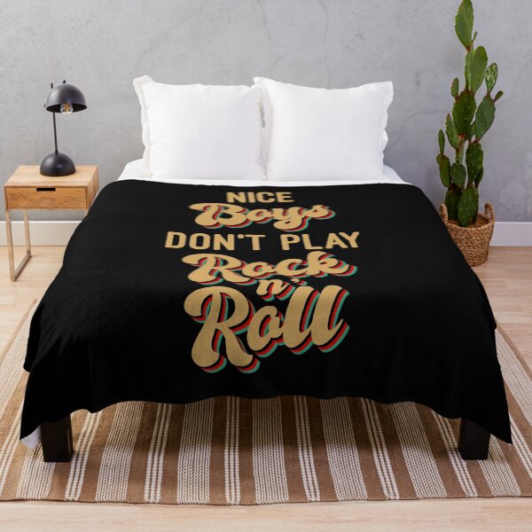 Item preview, Nice Boys Don't Play Rock N' Roll designed and sold by ChicGraphix.