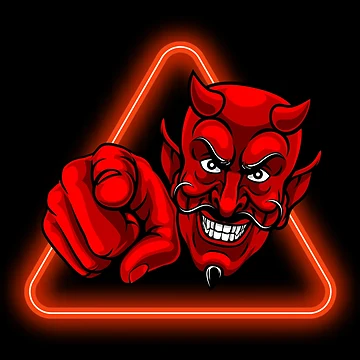 Artwork thumbnail, Pointing Devil by Disturbed-Mind