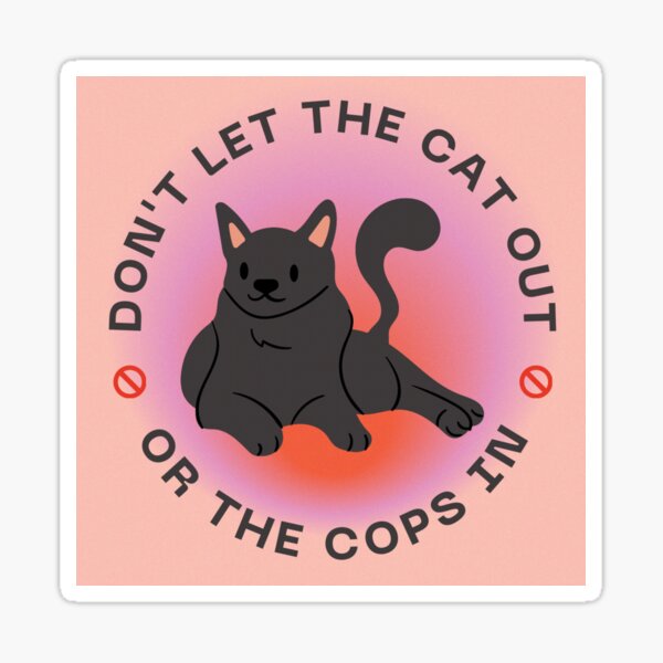 Fuck the police cat Art Board Print for Sale by BigPoiasa