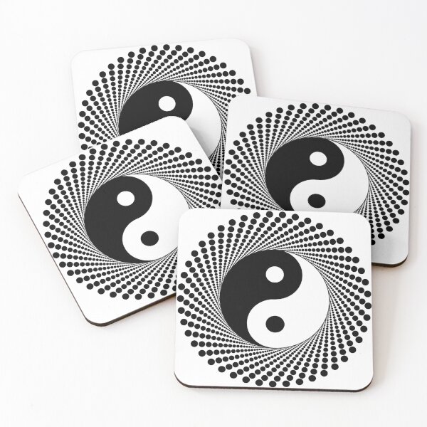 Item preview, Yin Yang Vortex Feng Shui Ying Yang Taoism Zen Taijitu Buddhism designed and sold by Minnesnowta.