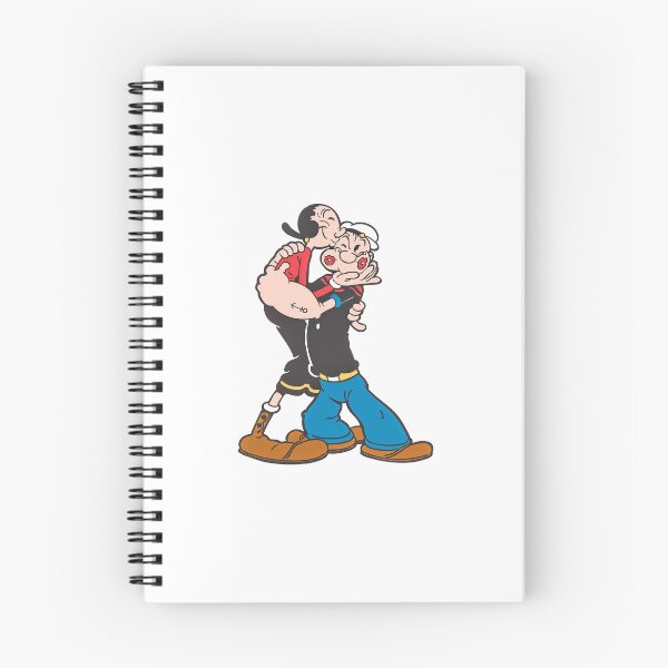 Artikelvorschau, Popeye und Olive entworfen und verkauft von Squiggley.