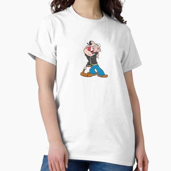 Vista previa del artículo con la obra «Popeye y oliva», diseñado y vendido por Squiggley.
