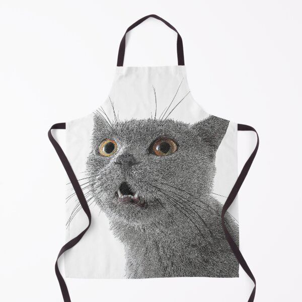 Item preview, So adorable and cute, Chartreux Cat - Custom Pet Portrait Art Studio designed and sold by Custom Pet Portrait Art Studio.