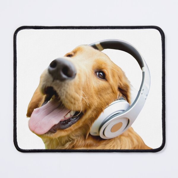 Item preview, Musicfans ... My dog loves music15 designed and sold by aprajoos.