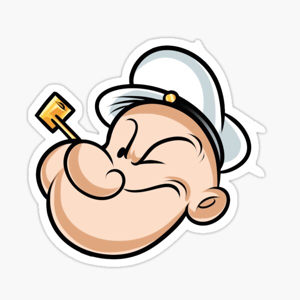 Item preview, Popeye Head designed and sold by Squiggley.