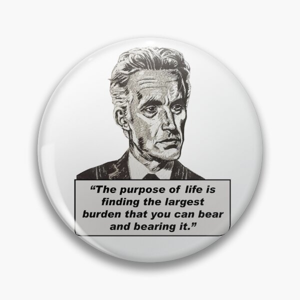 Item preview, Jordan Peterson Quote #4 (original art version) designed and sold by MasterpieceArt.