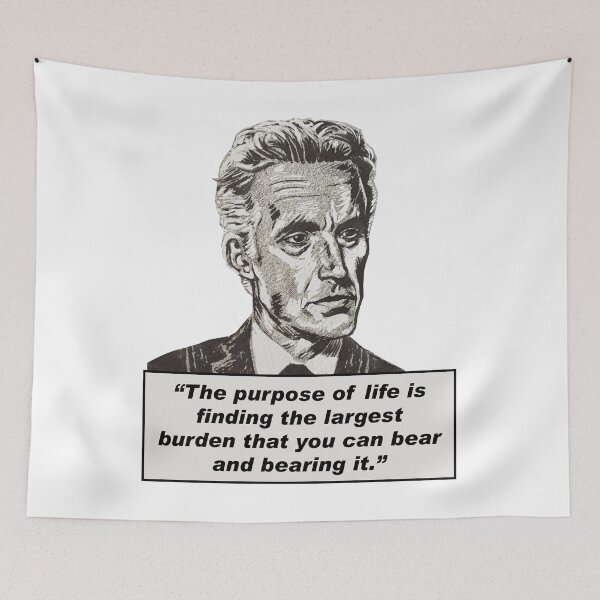 Item preview, Jordan Peterson Quote #4 (original art version) designed and sold by MasterpieceArt.