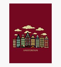 Amsterdam red Photographic Print