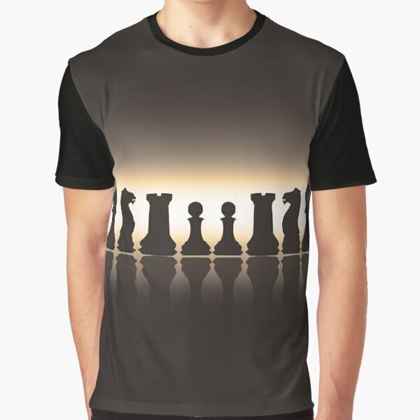 Frank Worthley Diskurs terrorist Chess Pieces" T-shirt for Sale by ValentinaHramov | Redbubble | blue  graphic t-shirts - chess pieces graphic t-shirts - silhouette graphic t- shirts