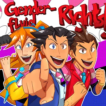 Artwork thumbnail, GENDER FLUID RIGHTS by platypuslappy