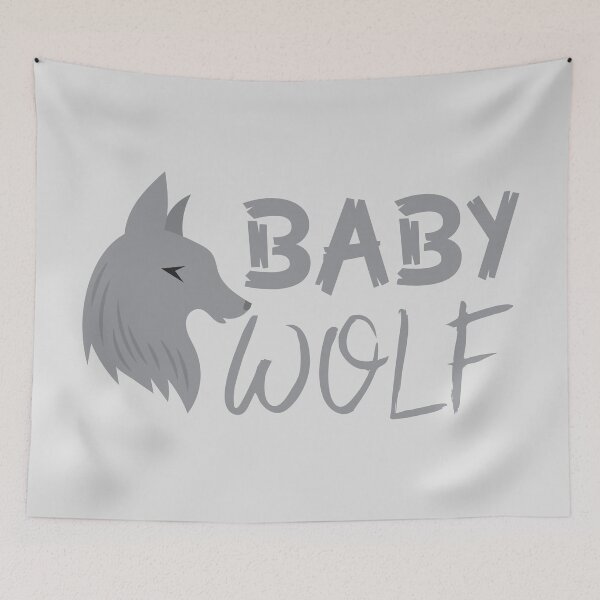 Item preview, BABY wolf (with a matching Papa Wolf and Mama Wolf) designed and sold by jazzydevil.