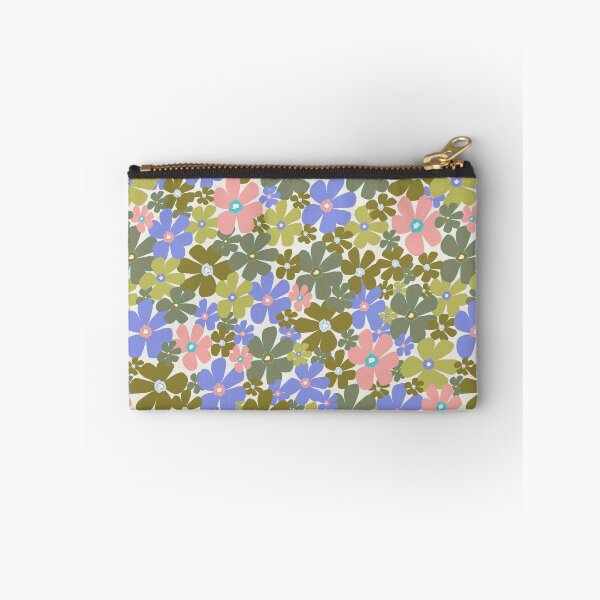 Item preview, Groovy Daisies - Green Purple designed and sold by KBurnsArt.