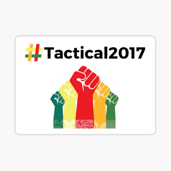 Tactical 2017 Unity Fists Sticker