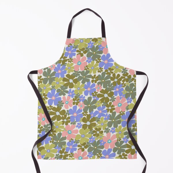 Item preview, Groovy Daisies - Green Purple designed and sold by KBurnsArt.