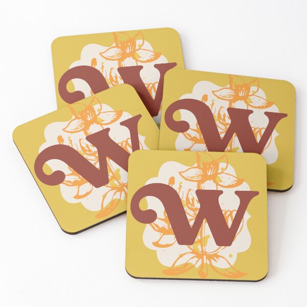 Item preview, Monogram Letter W designed and sold by Trish Dish.