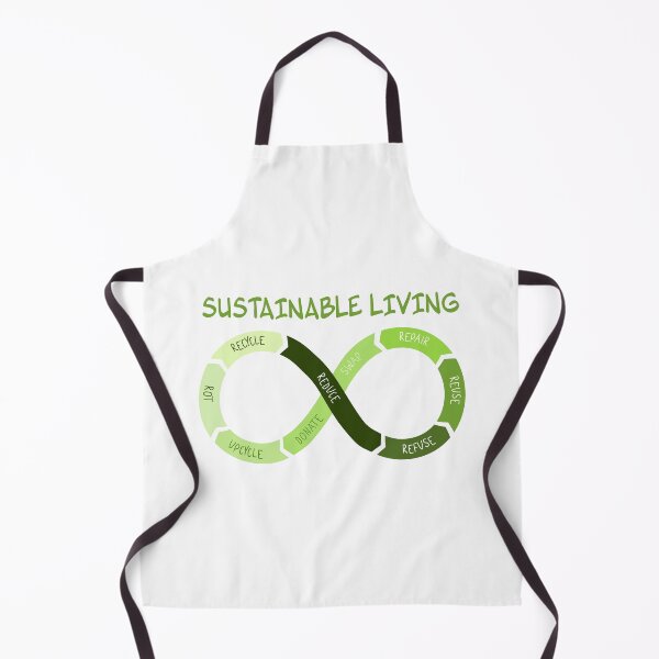 Item preview, Sustainable living, sustainability infinity circle, reduce reuse recycle, every small step helps reduce waste and live a sustainable lifestyle, a gift for your eco warrior.   designed and sold by Hollyharry.
