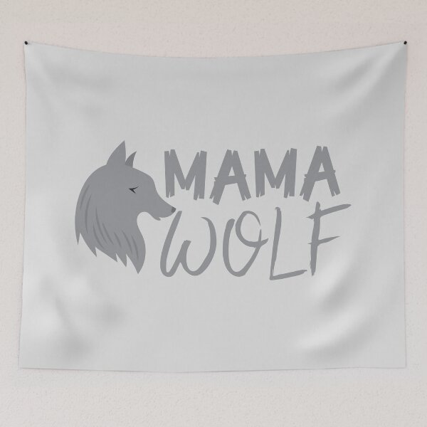 Item preview, MAMA wolf (with a matching Baby Wolf and Papa Wolf) designed and sold by jazzydevil.