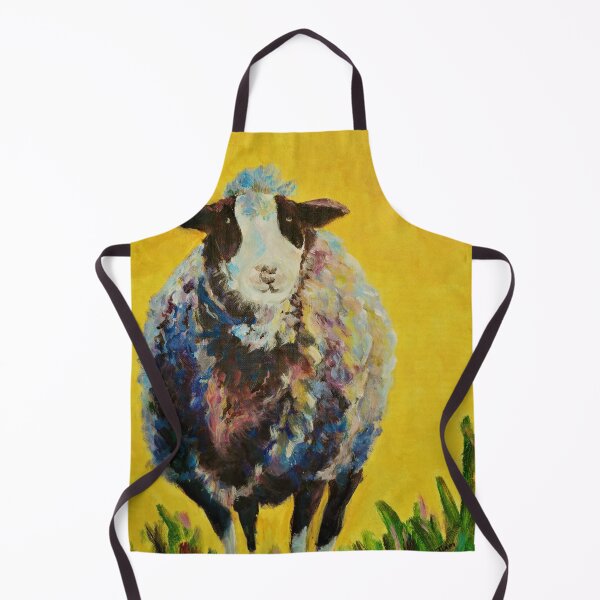 Item preview, Edgar the Sheep- Fun Acrylic Redbubble prints and home accesories by Winnie Tam designed and sold by Winnie Tam.