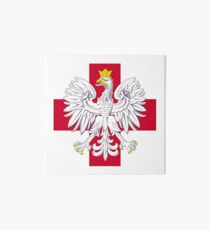Polish Eagle Cross Art Board