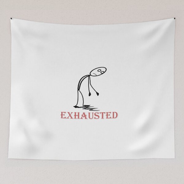 Item preview, Exhausted designed and sold by JustBeCoooool.