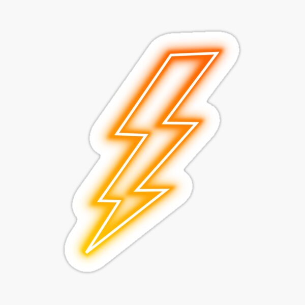 Thunder And Lightning Stickers for Sale