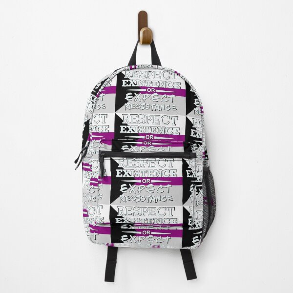 Item preview, Respect Exsistence or Expect Resistance, Demisexual Pride Flag designed and sold by aadventures.