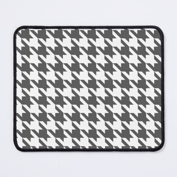 Item preview, Houndstooth Pattern Dark Gray and White designed and sold by Digitalme Designs.