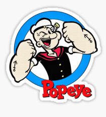 Popeye: Stickers | Redbubble