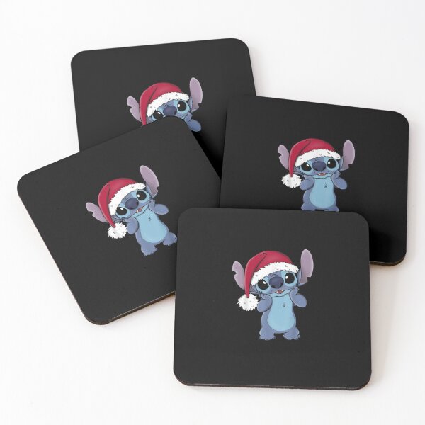 Item preview, Lilo & Stitch Christmas Santa Hat Stitch Portrait Ess designed and sold by hogonmdgraben.