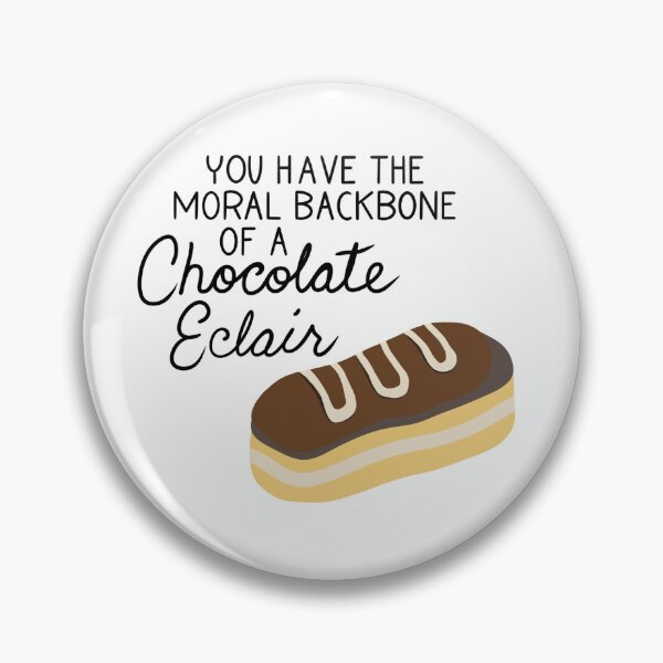 Item preview, Moral Backbone of a Chocolate Eclair designed and sold by Lenceloch.