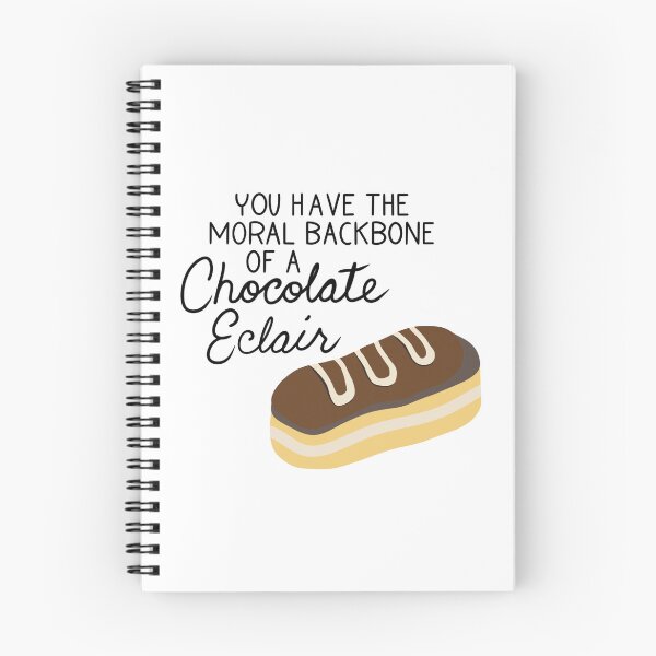 Item preview, Moral Backbone of a Chocolate Eclair designed and sold by Lenceloch.