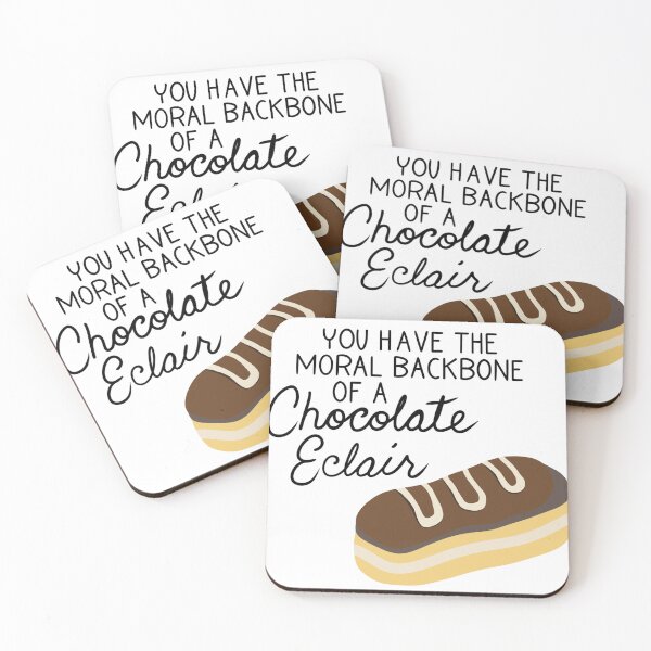 Item preview, Moral Backbone of a Chocolate Eclair designed and sold by Lenceloch.